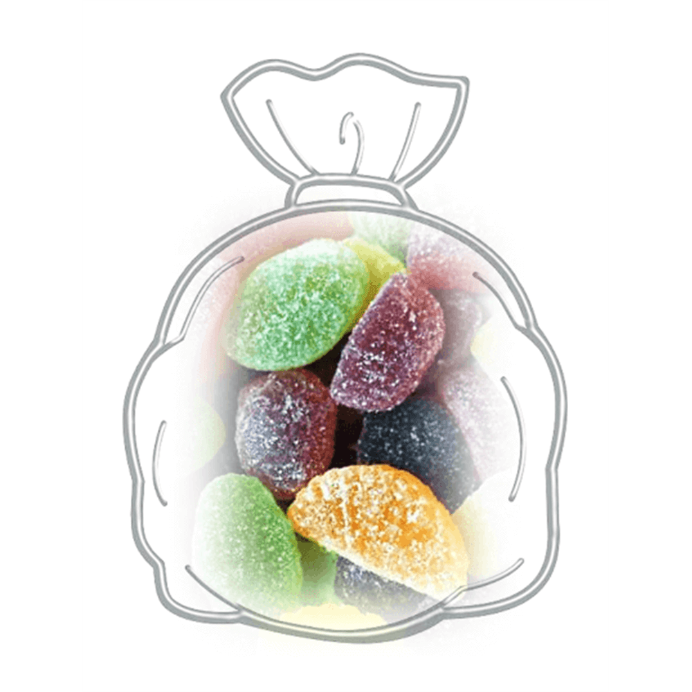 Luxury Fruit Flavoured Jellies 215g